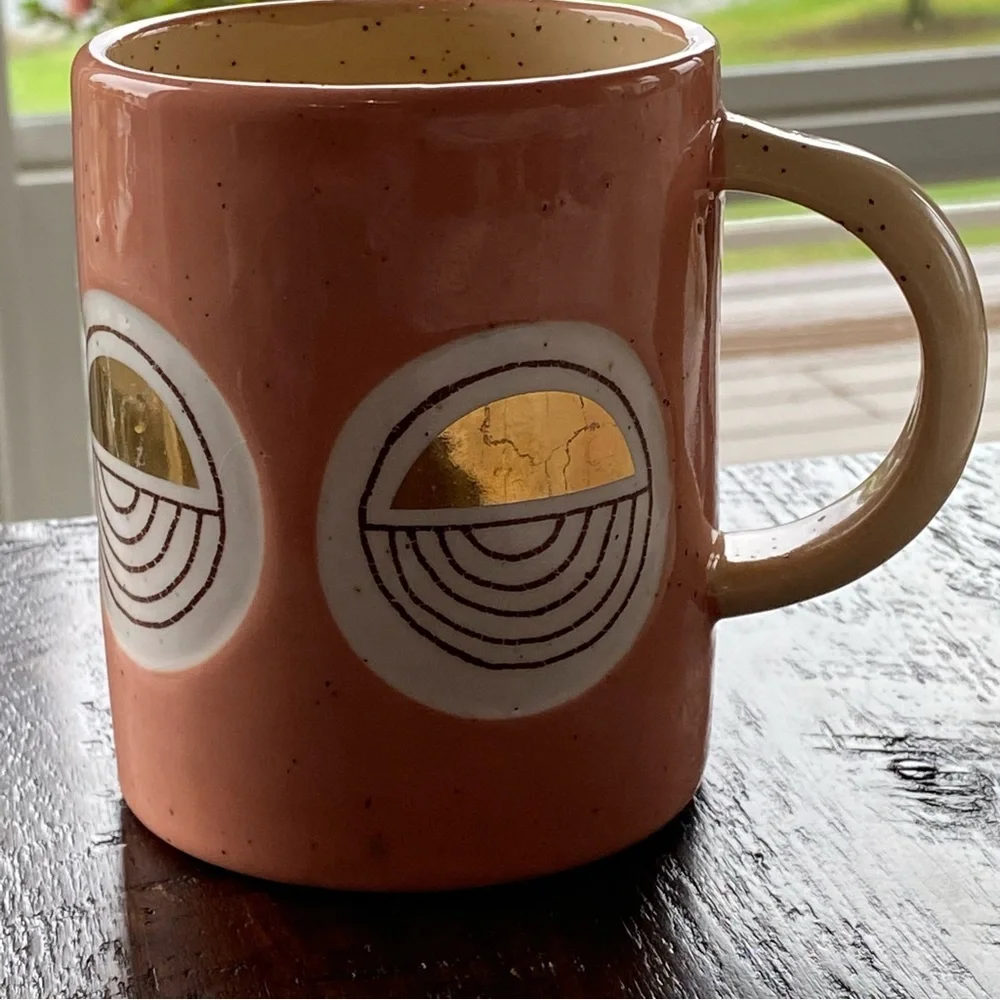 Anthropologie Cathy Terepocki Clay Ceramic Mug Unused